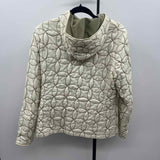 Athleta Women's Size M Ivory Floral Jacket
