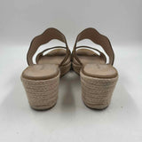 Pelle Moda Women's Shoe Size 10 Tan Solid Sandals