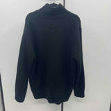 Next Men's Size L Black Solid Cardigan