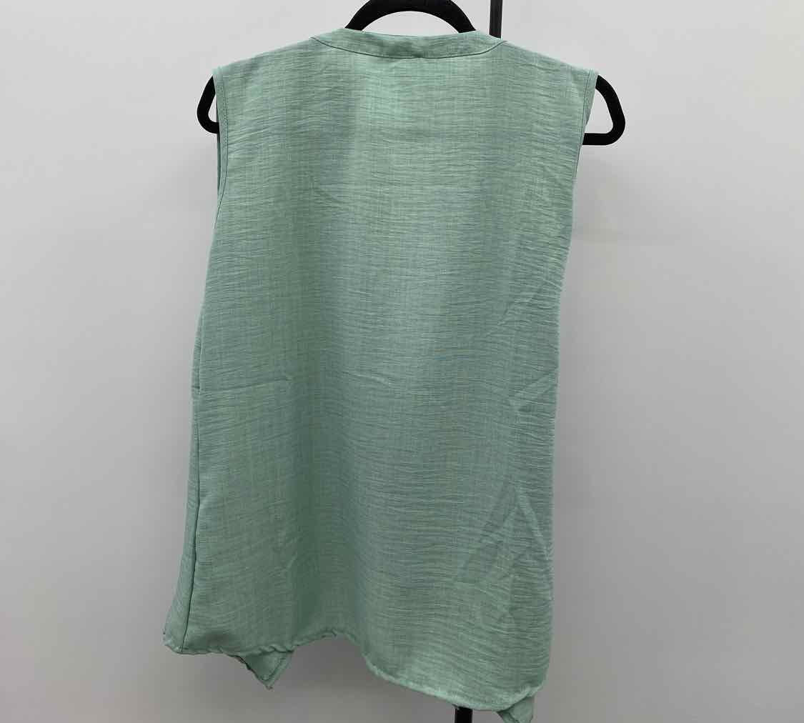 Unbranded Women's Size L Green Heathered Vest
