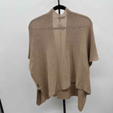 New Collection Women's Size One Size Tan Solid Cardigan