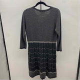 K Studio Women's Size 14 Charcoal Textured Dress