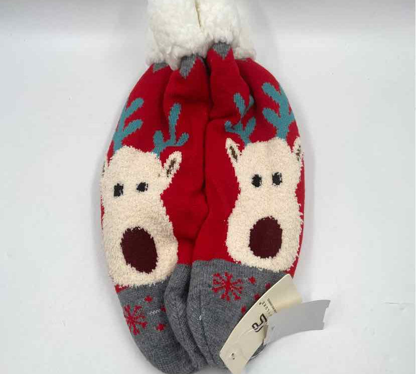 Comfyluxe Women's Shoe Size 4-10 Reindeer Socks