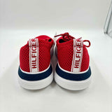 Tommy Hilfiger Women's Shoe Size 10 Red Textured Sneakers