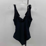 DKNY Women's Size S Black Solid Swimsuit - 1 Piece