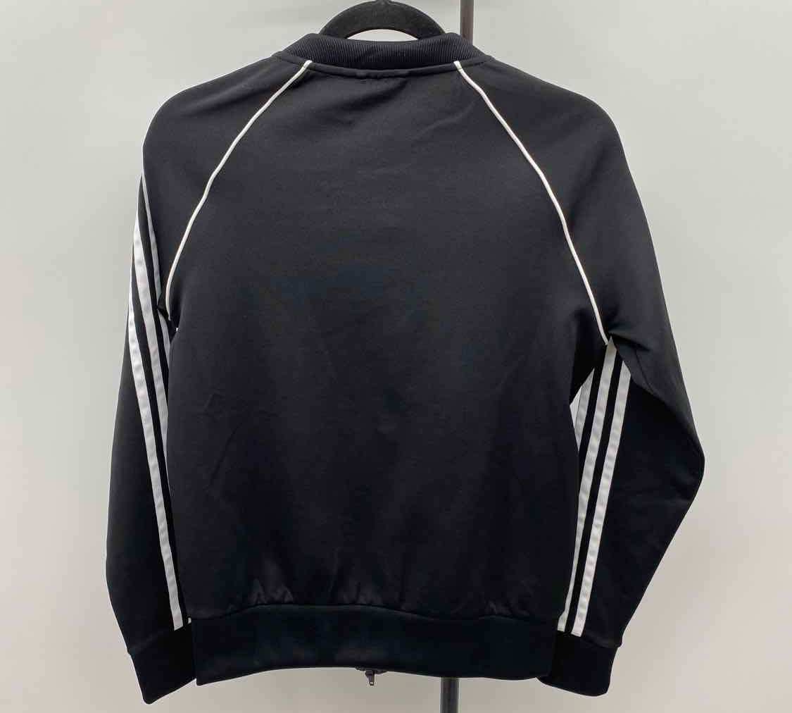 Adidas Junior's Size S Black Solid Jacket