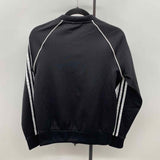 Adidas Junior's Size S Black Solid Jacket