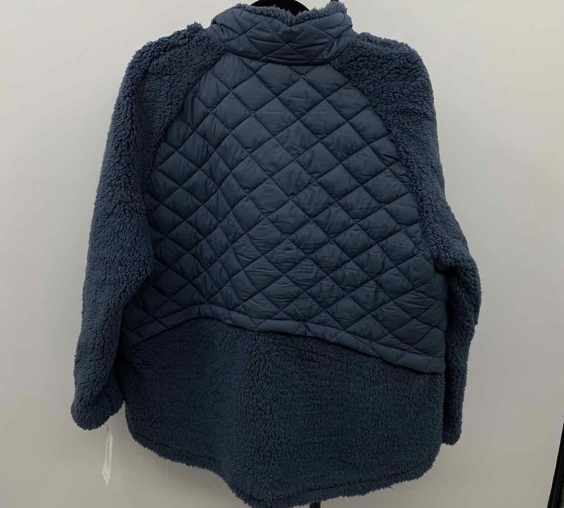 Bernardo Women's Size 2X Slate Blue Quilted Jacket