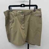 XDS Women's Size 18 Khaki Solid Skirt