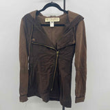 Prairie Underground Women's Size S Brown Solid Jacket