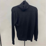 Charter Club Women's Size S Black Solid Sweater