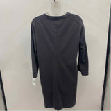 Eileen Fisher Women's Size 10P Charcoal Solid Dress