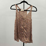 Maeve Women's Size S Brown Floral Tank