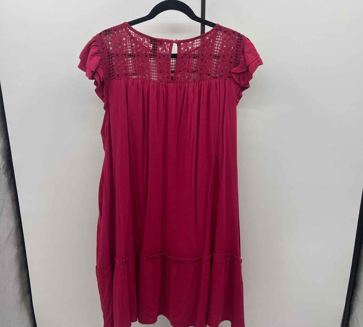 Torrid Women's Size 20 Wine Lace Dress