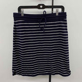Talbots Women's Size 10 Navy Stripe Skirt