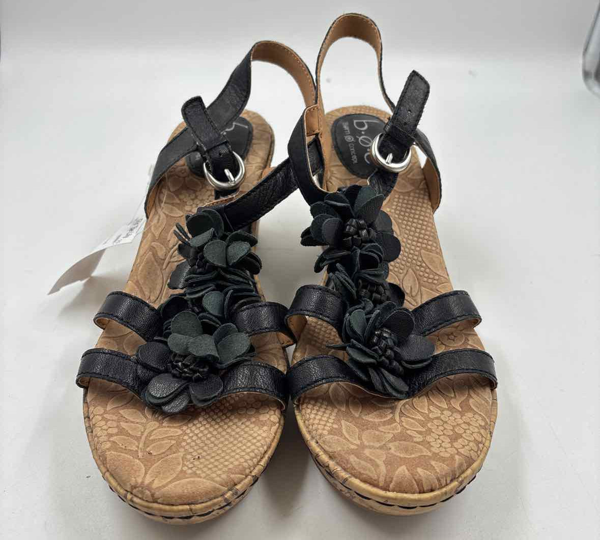 boc Women's Shoe Size 9 Black Floral Sandals