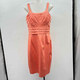 Andrew Marc Women's Size 10 Peach Solid Dress