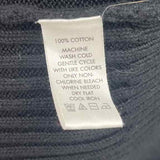 Calvin Klein Men's Size S Black Ribbed Cardigan
