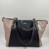 Coach Women's Black Luxe Color Block Purse