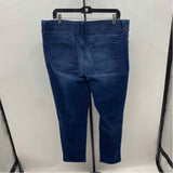Nine West Women's Size 18 Blue Solid Jeans