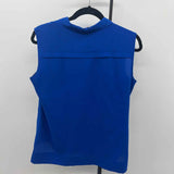 Ann Taylor Women's Size MP Royal Blue Solid Sleeveless Shirt