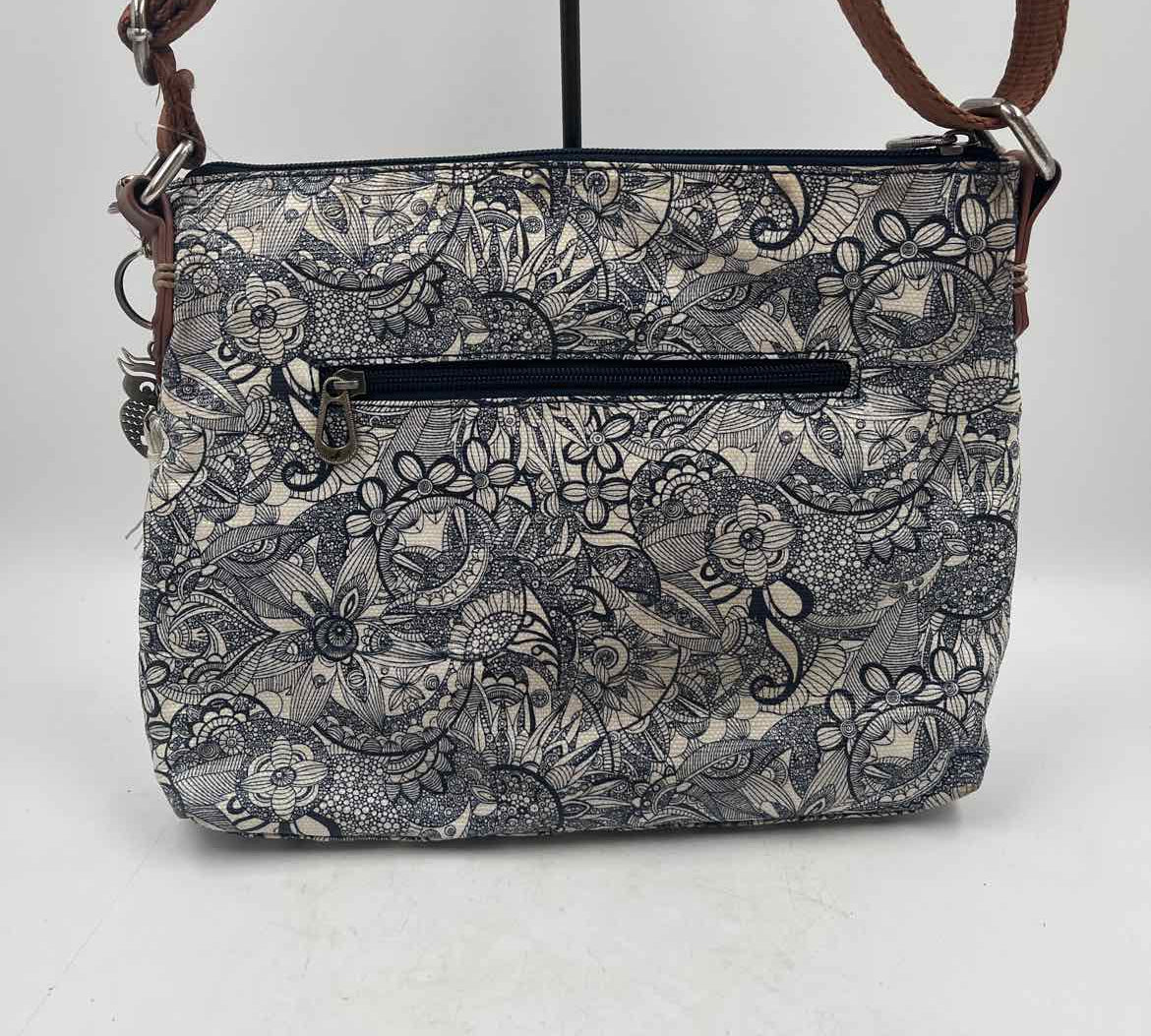 Sakroots Women's Navy Floral Purse