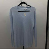 Haven Women's Size MP Light Blue Solid Sweater