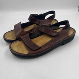 Naot Women's Shoe Size 11 Brown Solid Sandals