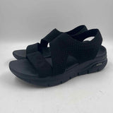 Skechers Women's Shoe Size 10 Black Textured Sandals