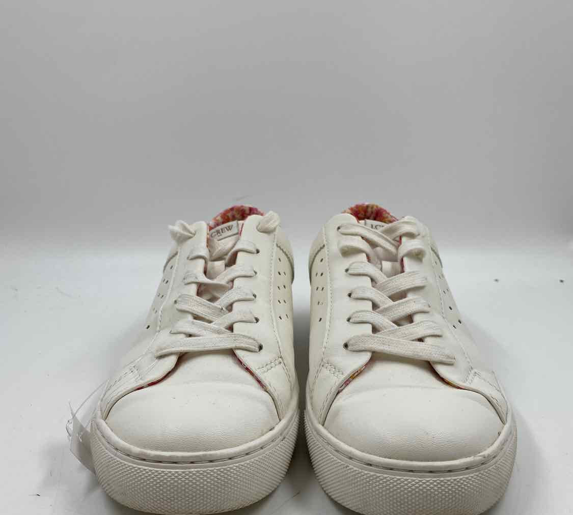 J Crew Women's Shoe Size 9 White Solid Sneakers