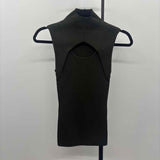 White House Black Market Women's Size XS Green Ribbed Sleeveless Shirt