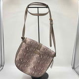 Fossil Women's Taupe Snakeskin Purse