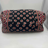 Vera Bradley Black Floral Duffle Bag
