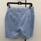 Tommy Hilfiger Women's Size 8 Blue Checkered Shorts