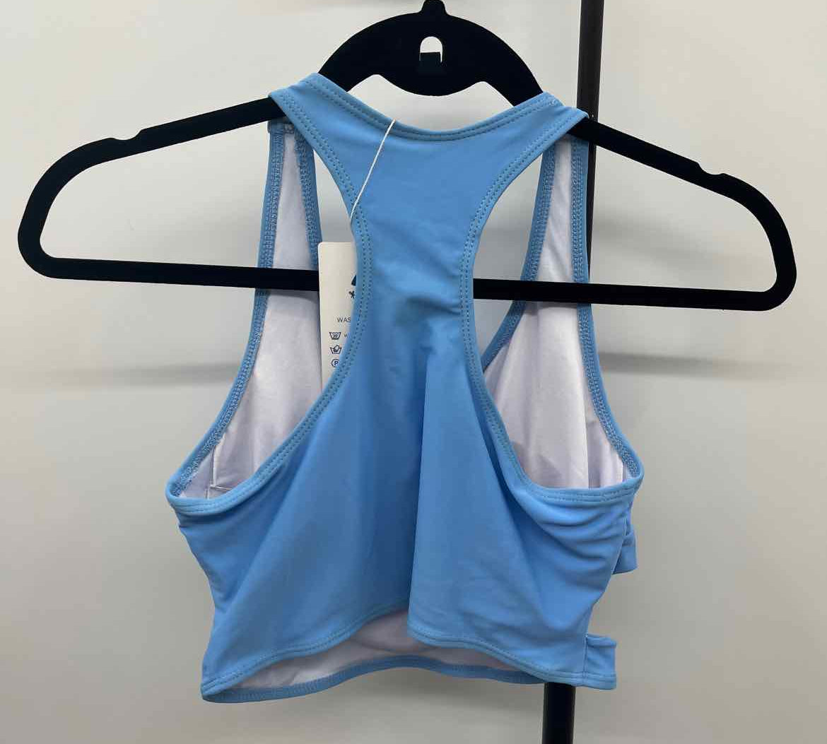 Beachsissi Women's Size S Blue Solid Swimsuit - Separate