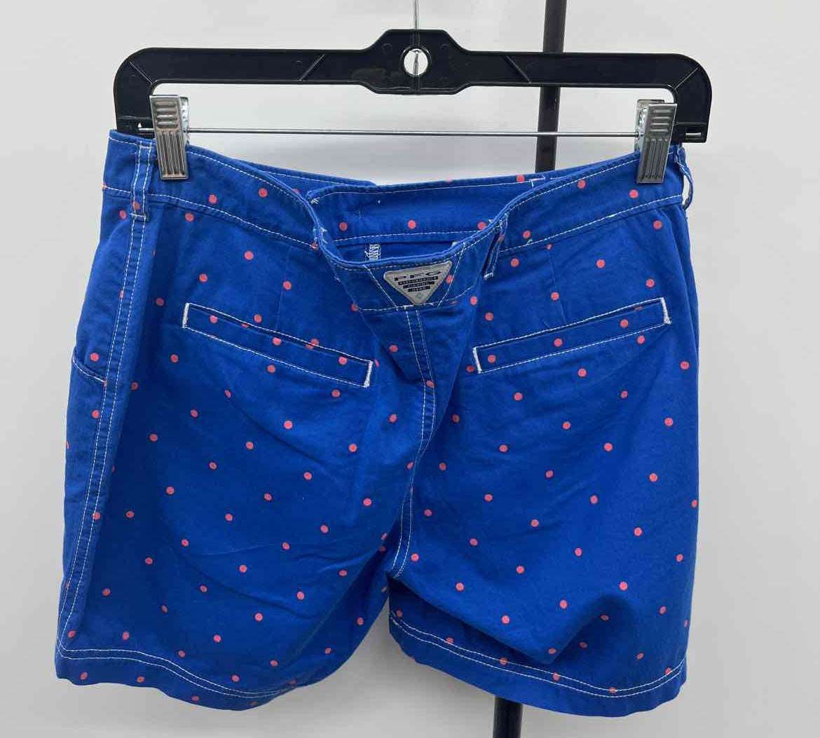 Columbia Women's Size 4 Blue dotted Shorts