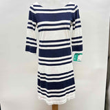 Lilly Pulitzer Women's Size 6 Navy Stripe Dress