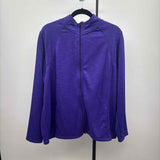 Xersion Women's Size 1X Purple Heathered Jacket
