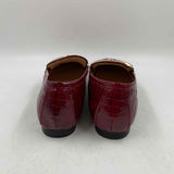 Kate Spade Women's Shoe Size 6 Red Embossed Loafers