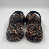 Zara Women's Shoe Size 8 Brown Animal Print Sandals