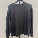 CC Collection Women's Size L Black Nature Long Sleeve Shirt