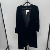 J Crew Women's Size 8T Black Solid Dress