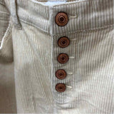 CABI Women's Size 4 Ivory Corduroy Pants