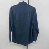 Nick Graham Men's Size M Navy dots Long Sleeve Shirt