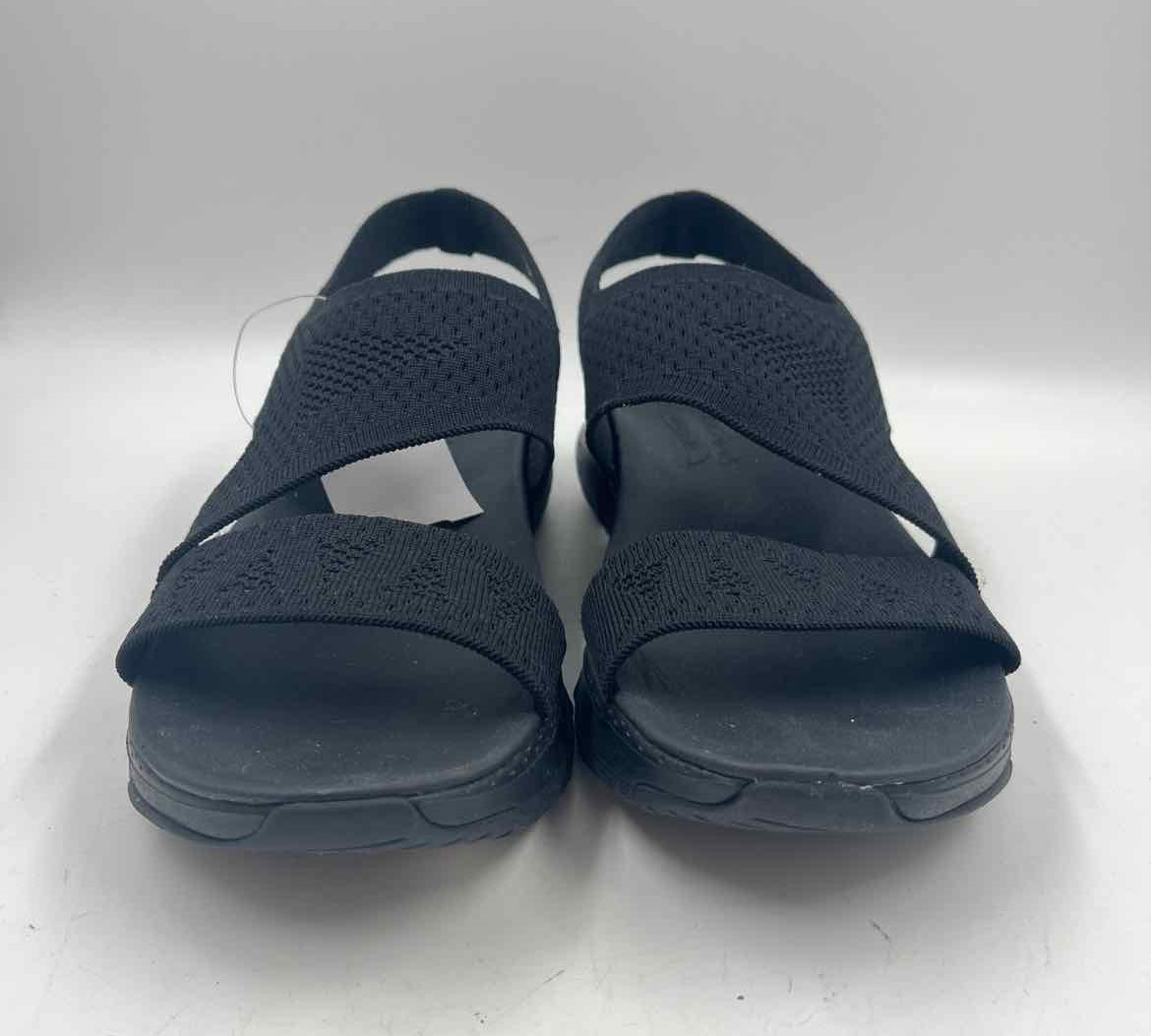 Skechers Women's Shoe Size 10 Black Textured Sandals