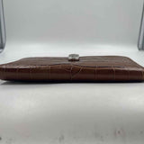 Brighton Women's Brown Luxe embossed Wallet