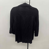 Inner Circle Women's Size L Black Solid Long Sleeve Shirt