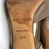 Jimmy Choo Women's Shoe Size 8 Brown Solid Heels