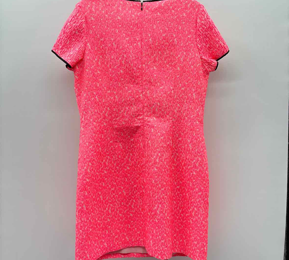 Banana Republic Women's Size 16 Hot Pink Textured Dress