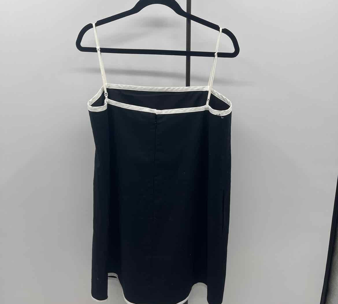 Mare Mare Women's Size 14 Black Solid Dress